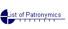 List of Patronymics
